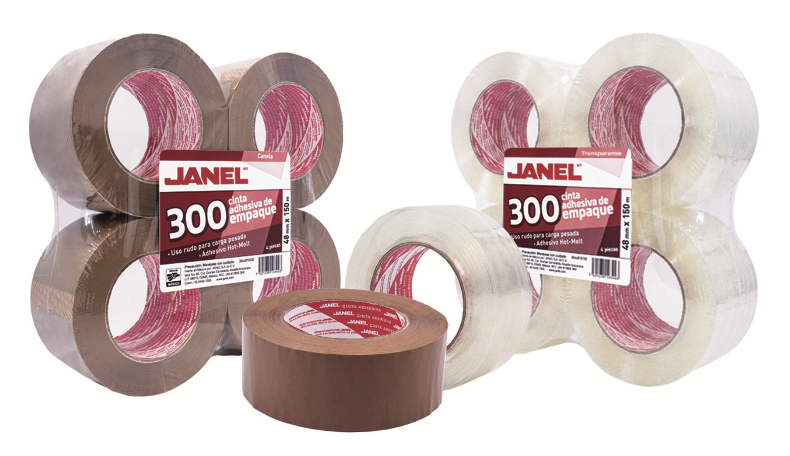 janel-industrial-cinta-hot-melt-300 Cinta Hot Melt Línea 300